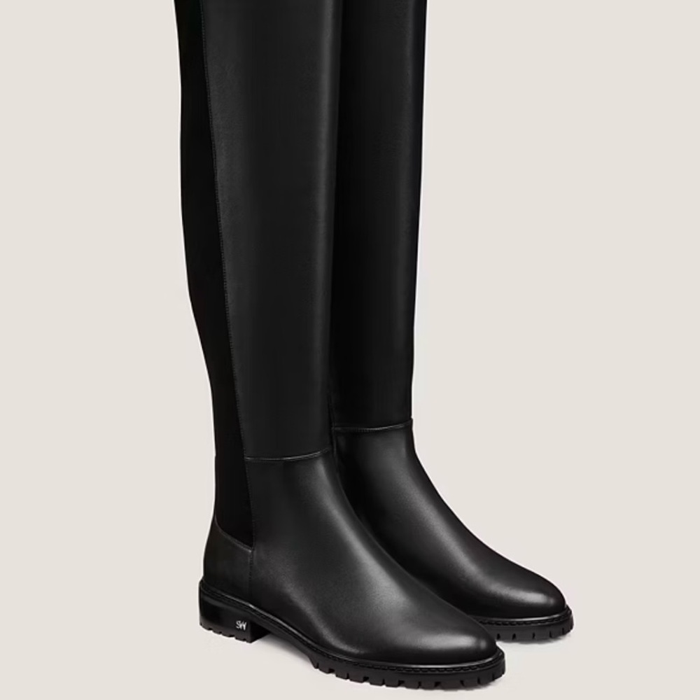 Stuart Weitzman Black Over the Knee Boots - Picture 4 of 8